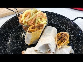 La chef Linda Cherem nos prepara unos burritos de chilorio con huevo | Sale el Sol