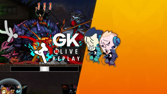 [GK Live Replay] Gautoz et Pipo apprennent le wushu sur One Finger Death Punch 2