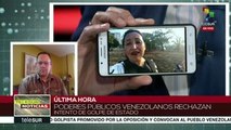 Venezuela: con operación atentan opositores contra democracia legítima