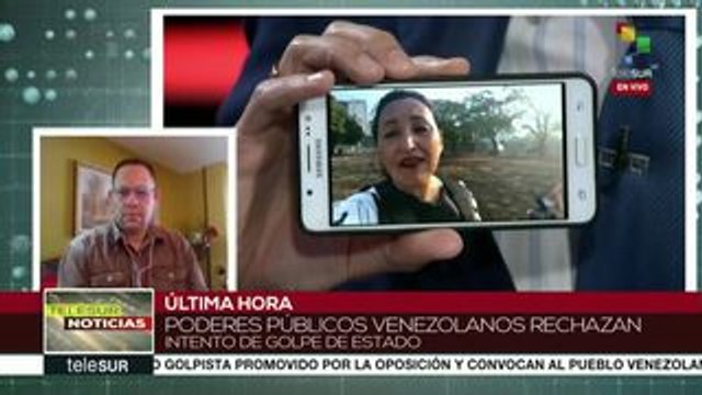 Venezuela: con operación atentan opositores contra democracia legítima