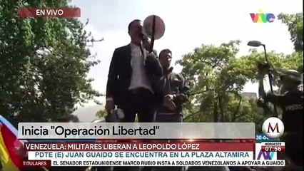 Juan Guaidó se reúne con seguidores en Altamira