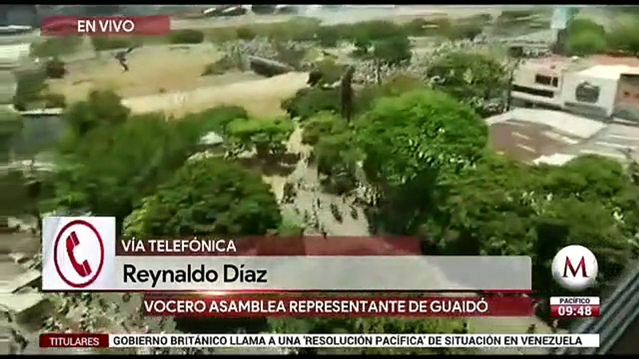 Siguen enfrentamientos en Venezuela: Reynaldo Díaz
