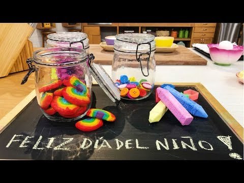 ¡Este Día del niño prepara unas ricas galletas de arcoíris! | Sale el Sol
