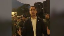 Escalada de tensión en Venezuela tras el alzamiento de Guaidó