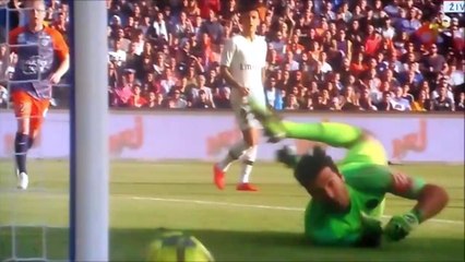 Gianluigi Buffon with a stunning save against Montpellier