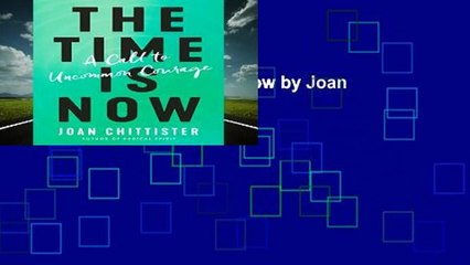 [GIFT IDEAS] The Time Is Now by Joan Chittister