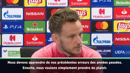 Demies - Rakitic : "Apprendre de nos erreurs des années précédentes"