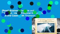 [Read] Business Analysis and Valuation : Using Financial Statements, Text and Cases (with Thomson