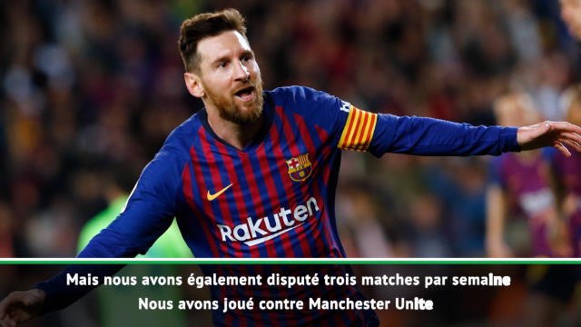 Demies - Valverde : Messi se sent bien et a pu se reposer