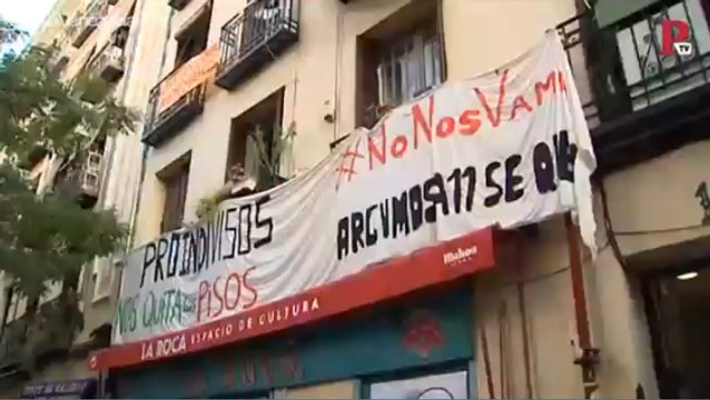 Los desahuciados de Argumosa siguen luchando por sus derechos: ser realojadas en Lavapiés