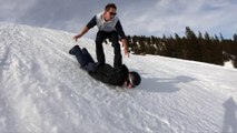 New Meaning to Freestyle Snowboarding