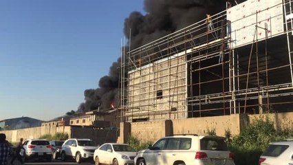 Irak'ta Seçim Komisyonu Ofisinde Yangın