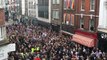 Homophobic nail-bomb attack remembered by defiant crowd-rousing street choir