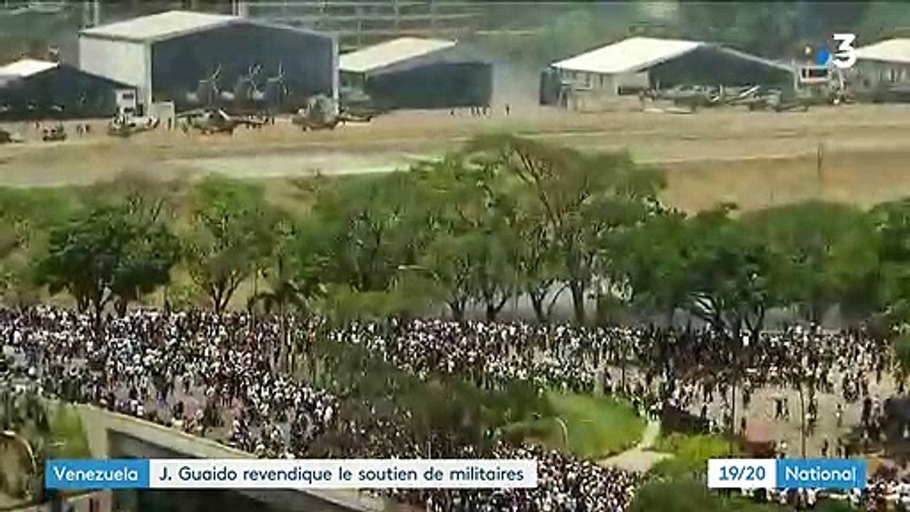 Venezuela : Guaido revendique le soutien des militaires