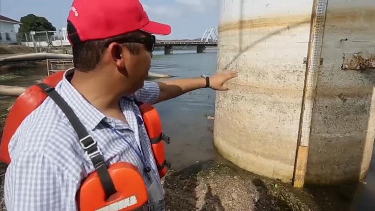 Panamakanal: niedrigstand wegen el niño