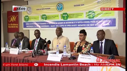 REPLAY - JT Français 20h - Pr : CHERIF DIOP - 30 Avril 2019