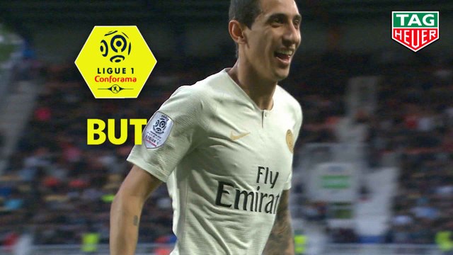 But Angel DI MARIA (62ème) / Montpellier Hérault SC - Paris Saint-Germain - (3-2) - (MHSC-PARIS) / 2018-19