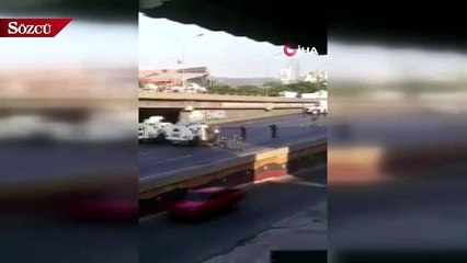 Venezuela’da Guaido destekçilerinden askere gözaltı