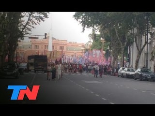 Movilización de la izquierda a Plaza de Mayo