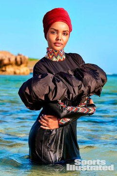 Halima Aden Is First Model to Wear Hijab and Burkini in 'Sports Illustrated'