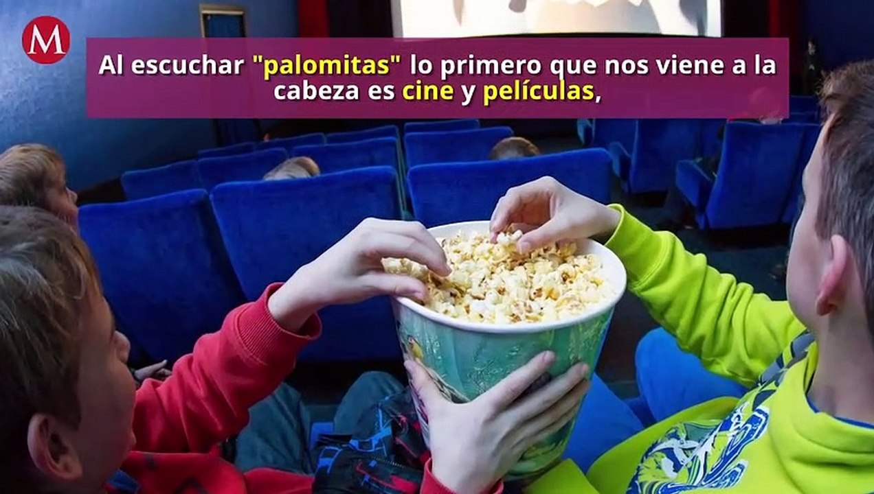¿Por qué comemos palomitas en el cine?
