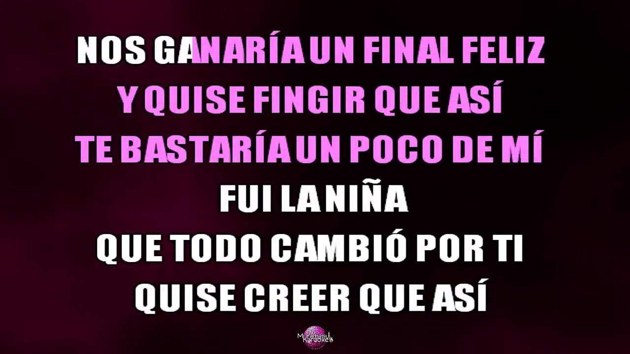 RBD - Fui La Niña - Muramatsu Karaoke