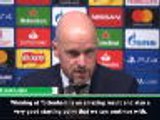 Ajax boss ten Hag delighted with result but wants improvements