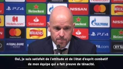 Demies - ten Hag : "Un état d'esprit combatif et de la ténacité"
