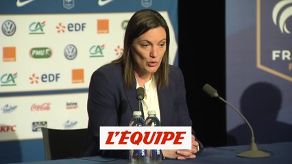 Télécharger la video: Diacre «Allez en finale, l'objectif fixé par le président Le Graët» - Foot - CM (F) - Bleues