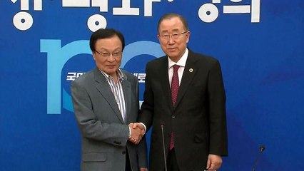 반기문 "시진핑, 미세먼지 심각하게 생각...中과 협조 필요" / YTN