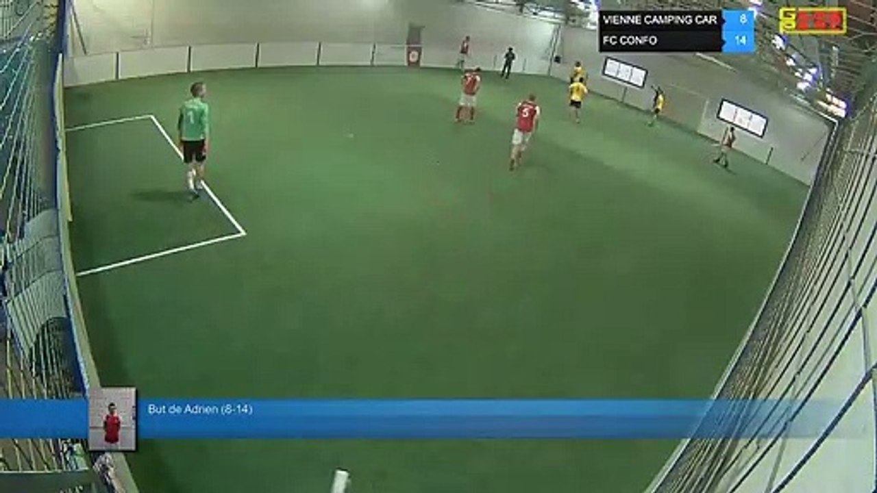 But de Adrien (8-14) - VIENNE CAMPING CAR Vs FC CONFO  - 30/04/19 20:00 - LIGUE 4