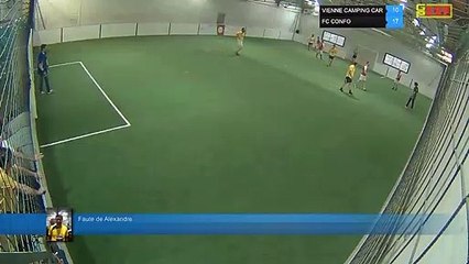 Faute de Alexandre - VIENNE CAMPING CAR Vs FC CONFO  - 30/04/19 20:00 - LIGUE 4