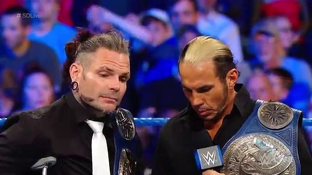 The Hardy Boyz give up the SmackDown Tag Team Titles: SmackDown LIVE, April 30, 2019