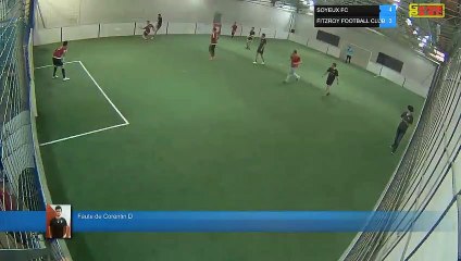 Faute de Corentin D  - SOYEUX FC  Vs FITZROY FOOTBALL CLUB  - 30/04/19 21:00 - LIGUE 4