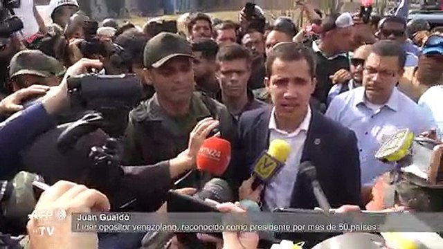 Guaidó: Hoy Maduro no cuenta con las Fuerzas Armadas