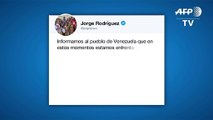 Gobierno venezolano denuncia 