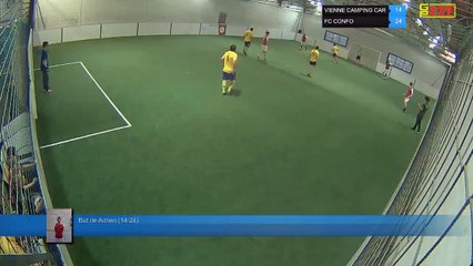 But de Adrien (14-24) - VIENNE CAMPING CAR Vs FC CONFO  - 30/04/19 20:00 - LIGUE 4