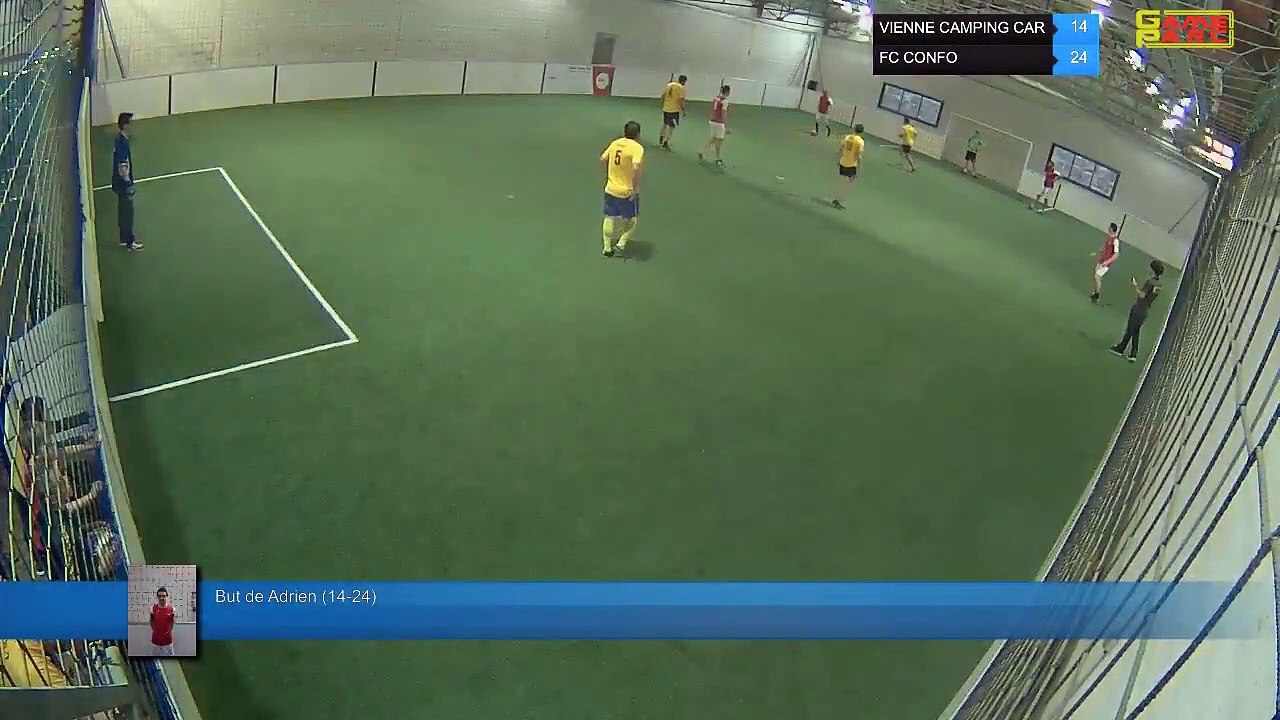 But de Adrien (14-24) - VIENNE CAMPING CAR Vs FC CONFO  - 30/04/19 20:00 - LIGUE 4