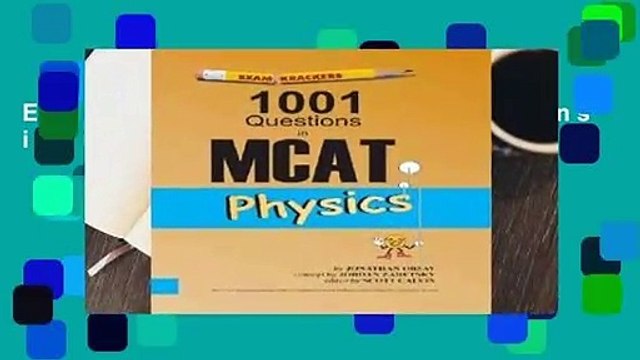 Examkrackers 1001 Questions in MCAT Physics