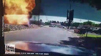 Video- Truck explodes at Arkansas Burger King drive-thru - Fox News Video