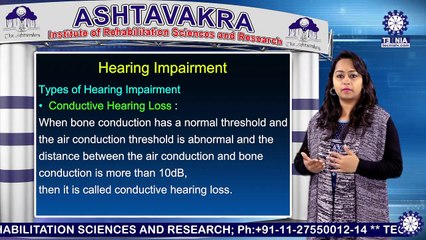 Ms. Babli Sharma |  Hearing Impairment | AIRSR | TECNIA TV