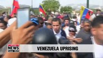 Tensions mount in Venezuela following opposition leader's call to oust Maduro