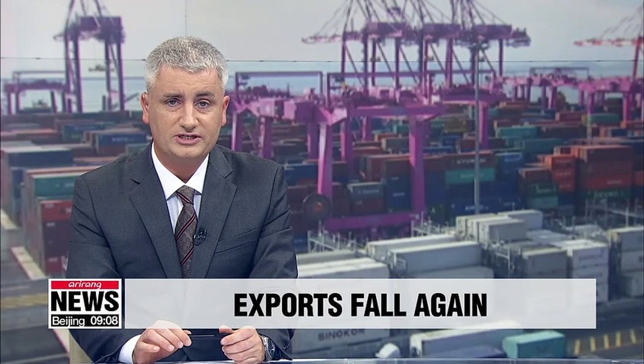 S. Korea's exports decrease on-year for fifth consecutive month in April