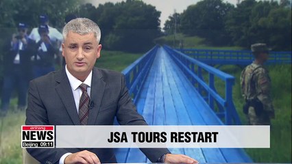 Civilian tours to southern side of Joint Security Area resume from Wednesday