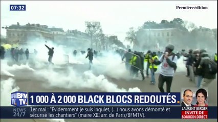 Download Video: Entre 1000 et 2000 black blocs redoutés à Paris pour la manifestation du 1er-mai