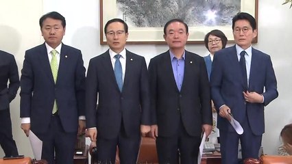 여야 4당 "한국당 포함 원내대표 회동 제안"...한국당 "패스트트랙 철회·사과해야" / YTN