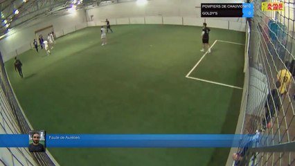 Faute de Aurélien - POMPIERS DE CHAUVIGNY  Vs GOLDY'S - 30/04/19 20:00 - LIGUE 2