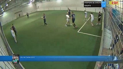 But de Fabien  (0-3) - POMPIERS DE CHAUVIGNY  Vs GOLDY'S - 30/04/19 20:00 - LIGUE 2