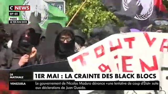 1er Mai de tous les dangers - Les forces de l'ordre en état d'alerte face à 1.000 à 2.000 black blocs qui pourraient débarquer à Paris