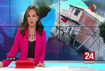 Mire los impresionantes derrumbes de casas en Bolivia